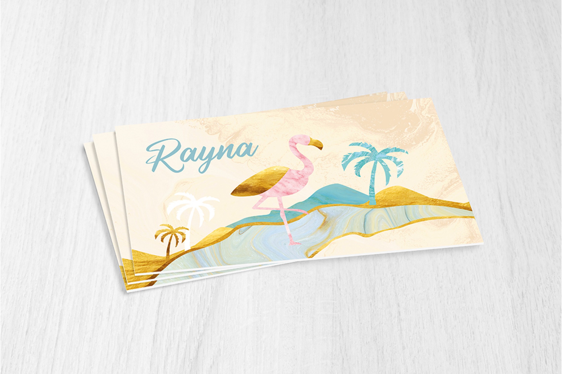 Tropische flamingo